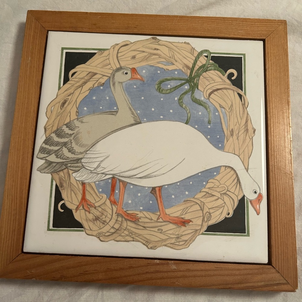 HUGE BUNDLE SALE! VINTAGE VANDOR 1981 PELZMAN DESIGN CERAMIC TILE TRIVET